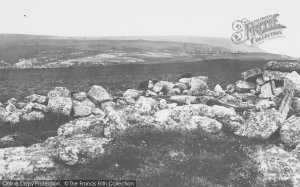 Photo of Lundy Island, Looking South 1890