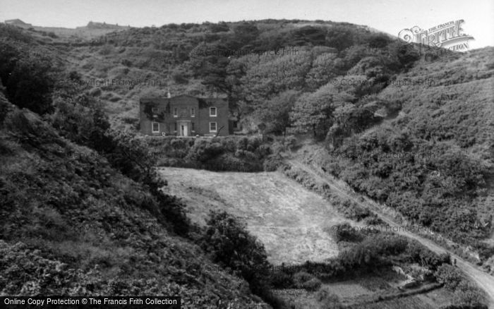 Photo of Lundy Island, Millcombe House 1958