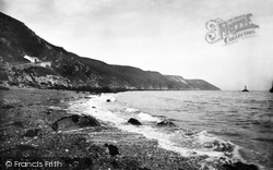 Lundy Island, On The Beach 1890, Lundy
