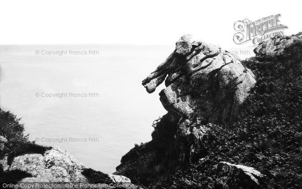 Photo of Lundy Island, Slipper Rock 1890