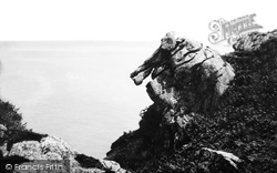 Lundy Island, Slipper Rock 1890, Lundy