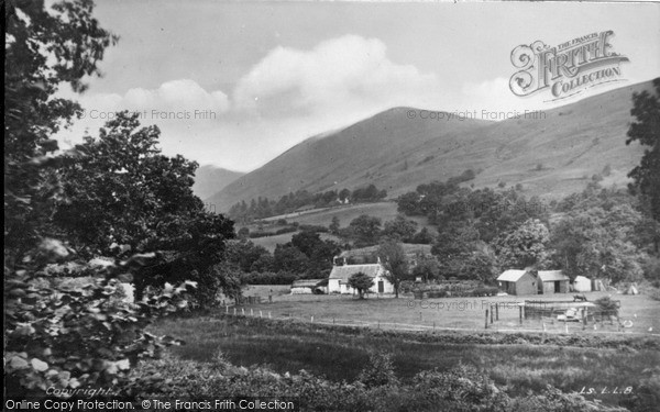 Photo of Luss, A Mountain View c.1935