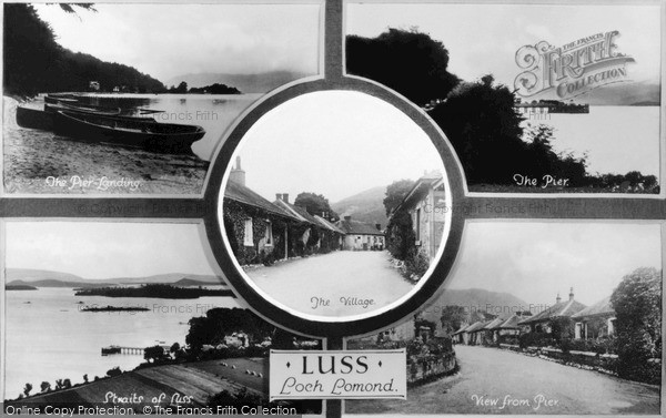 Photo of Luss, Composite c.1935