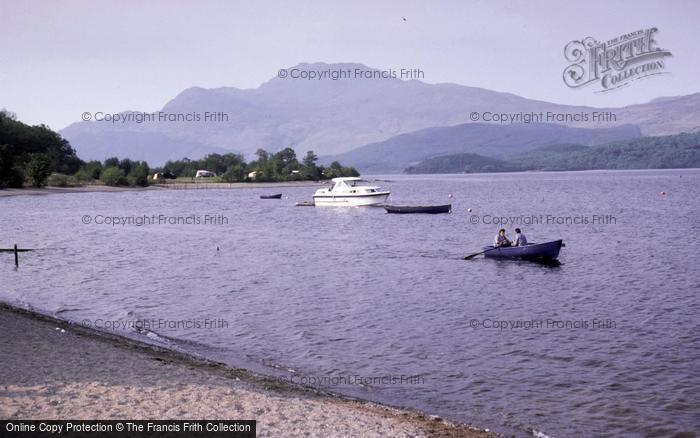 Photo of Luss, Loch Lomond Towards Ben Lomond c.1985