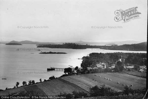Photo of Luss, Straits Of Luss c.1935