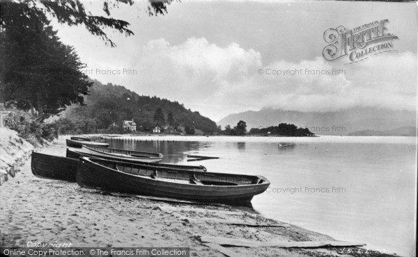 Photo of Luss, The Shore c.1933