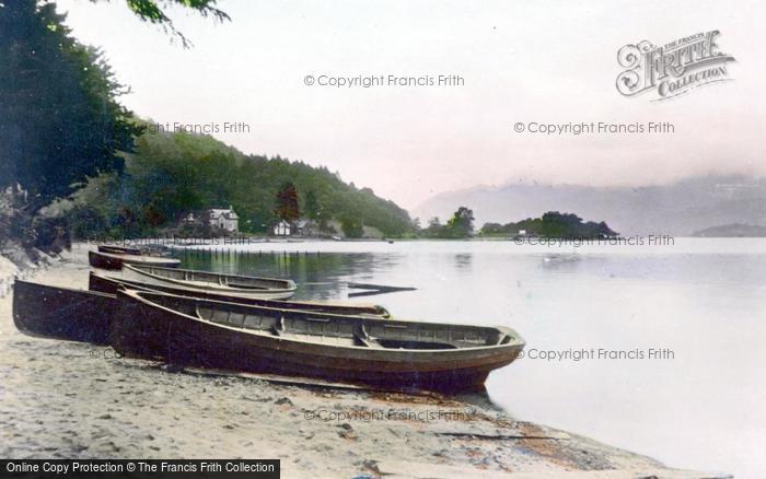 Photo of Luss, The Shore c.1935