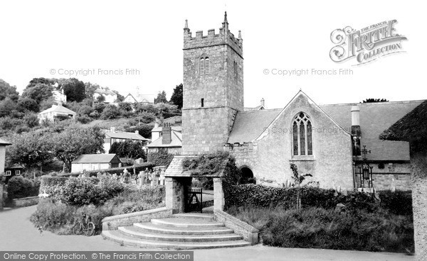 Photo of Lustleigh, Church Of St John The Baptist  c.1960