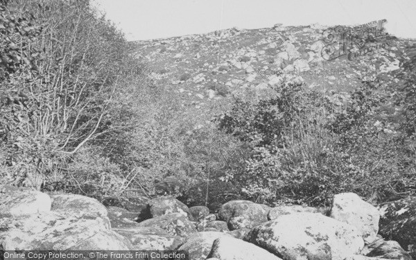 Photo of Lustleigh, Cleave, Horseman's Steps c.1869