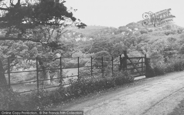 Photo of Lustleigh, From Manaton Road c.1960