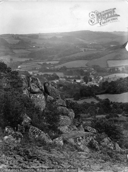 Photo of Lustleigh, From The Cleave 1924