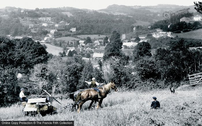 Lustleigh, from the East 1920