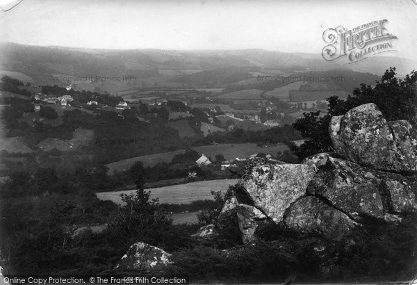 Photo of Lustleigh, From West 1907