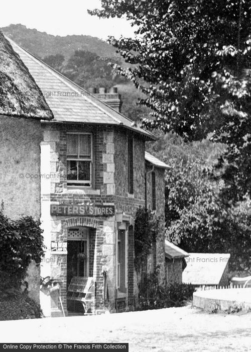 Photo of Lustleigh, Peters' Store 1906