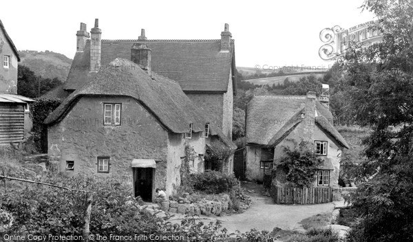 Photo of Lustleigh, Pound Cottages c.1955