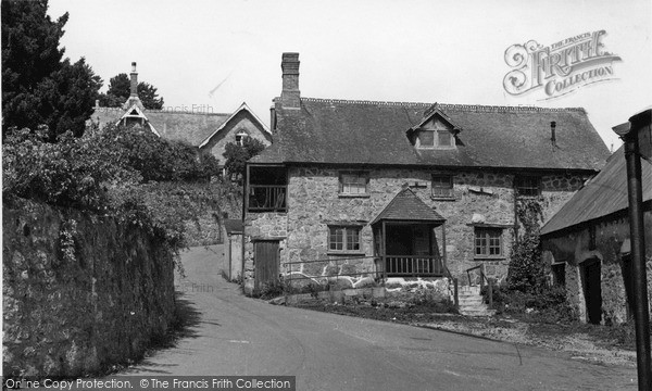 Photo of Lustleigh, The Village c.1955
