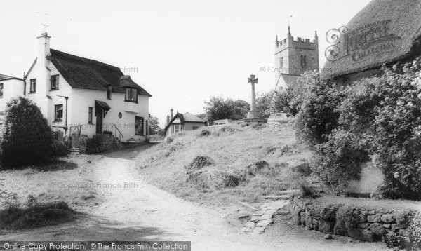Photo of Lustleigh, The Village c.1965