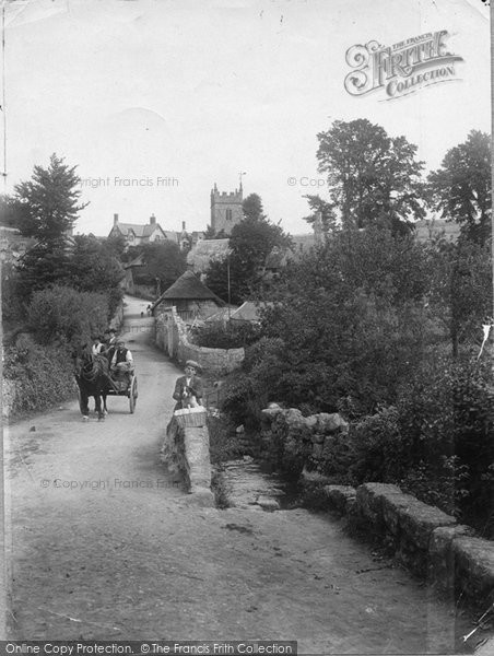 Photo of Lustleigh, Village 1906