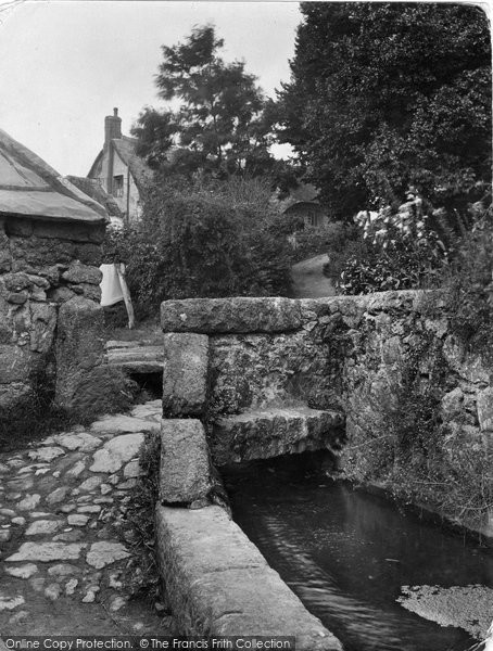 Photo of Lustleigh, Village 1924