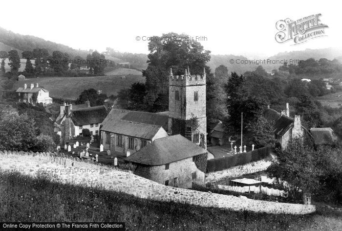 Photo of Lustleigh, Village And Church 1907