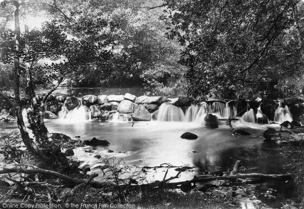 Photo of Lustleigh, Weir 1907