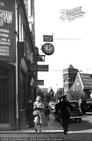 Photo of Luton, Christ Church And Upper George Street c.1950