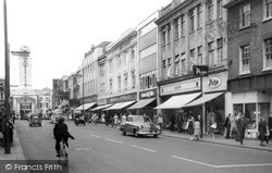 George Street c.1960, Luton