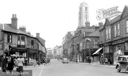 Manchester Street c.1950, Luton
