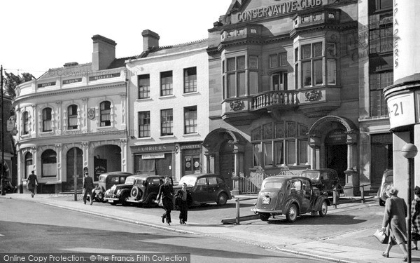 Photo of Luton, Market Hill c1950