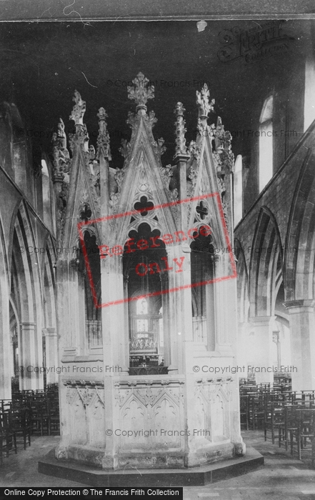 Photo of Luton, St Mary's Church, Font 1897