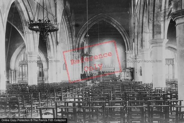 Photo of Luton, St Mary's Church, Nave East 1897