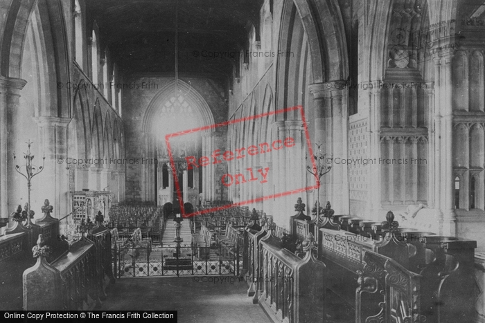 Photo of Luton, St Mary's Church, Nave West 1897