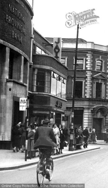 Photo of Luton, The National Provincial Bank, George Street c.1950