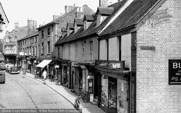 Photo of Lutterworth, Church Street c.1955