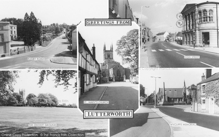Photo of Lutterworth, Composite c.1965