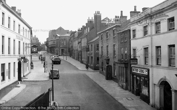 Photo of Lutterworth, High Street c.1955