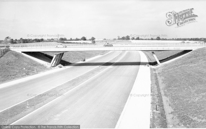 Photo of Lutterworth, M1 Motorway Bridges c.1965