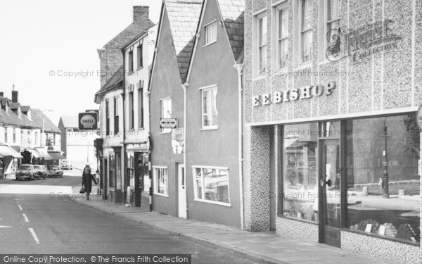 Photo of Lutterworth,  Shops On Church Street c.1965