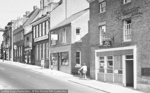 Photo of Lutterworth, Shops On The High Street c.1965