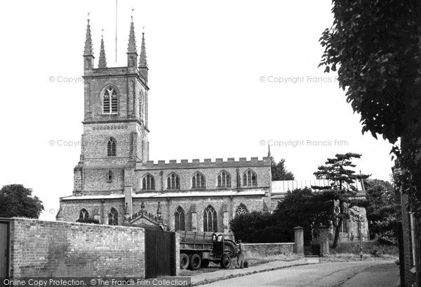 Photo of Lutterworth, St Mary's Church c.1955