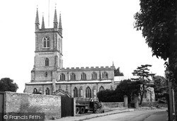 St Mary's Church c.1955, Lutterworth