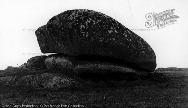 Photo of Luxulyan, The Stone c.1960