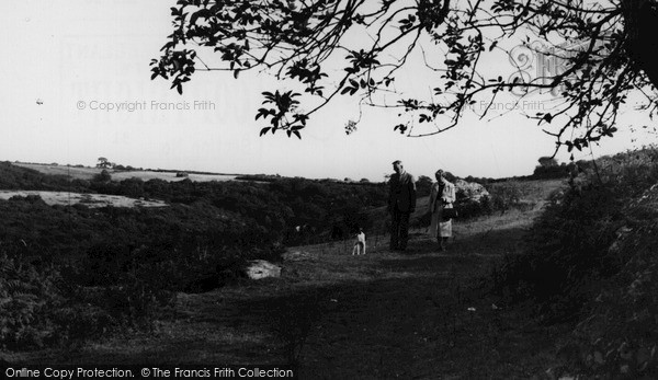 Photo of Luxulyan, The Valley From The Gate c.1960