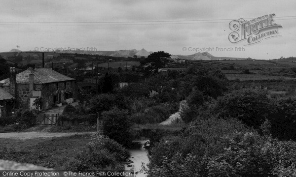 Photo of Luxulyan, View From The Bridge c.1960