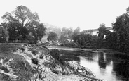 Lydbrook, The River Wye 1893, Lower Lydbrook