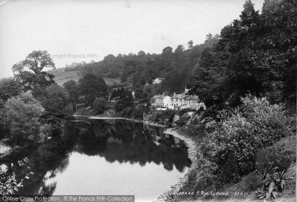 Photo of Lydbrook, The River Wye 1893