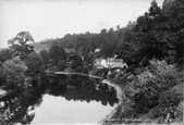 Lydbrook, The River Wye 1893, Lower Lydbrook