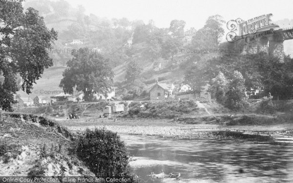 Photo of Lydbrook, Village And River Wye 1893