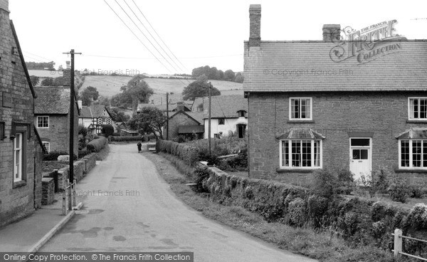 Photo of Lydbury North, The Village 1959
