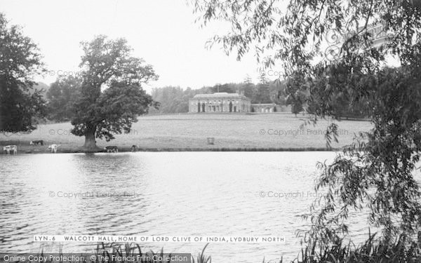 Photo of Lydbury North, Walcott Hall, Home Of Lord Clive Of India c.1960